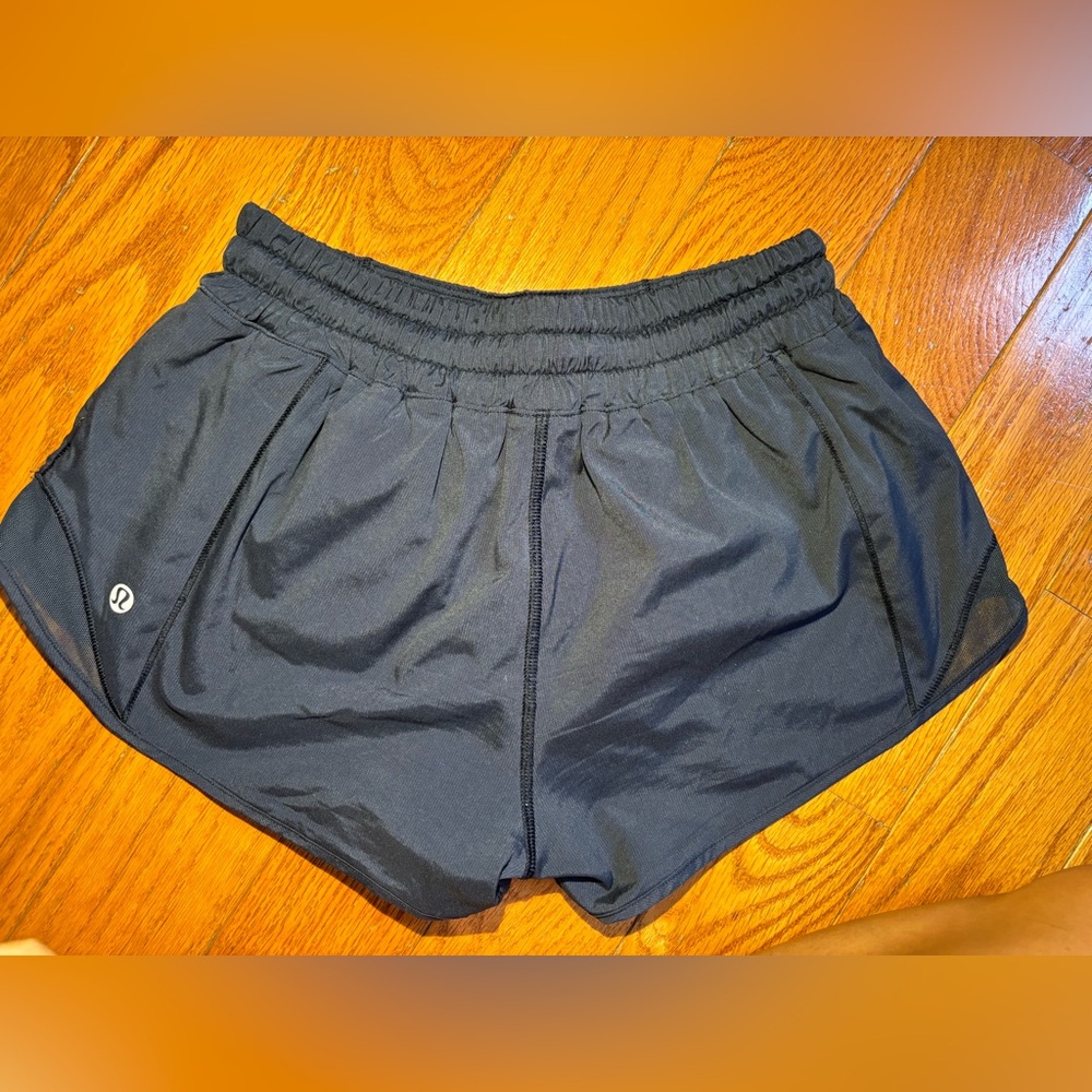 Women's Black Athletic Shorts